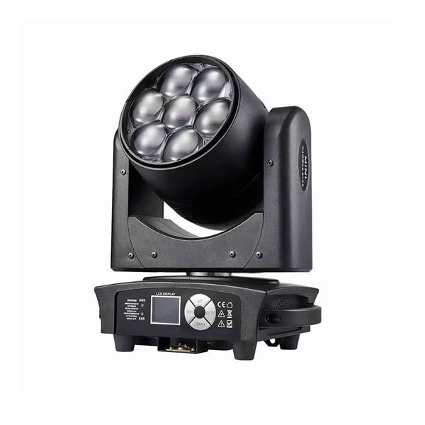 Mini 7x40W LED Beam Wash Zoom Moving Head Light